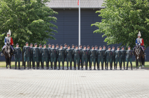 Erfolgreiche Soldaten des Gardehusarenregiments aus Slagelse