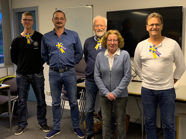 "Das Corona-Prüferteam beim Flensburger Sportabzeichentreff"